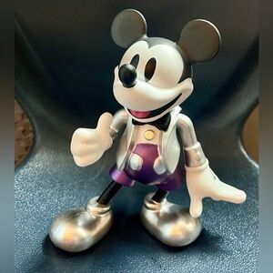 Walt Disney World 100th Anniversary Mickey Mouse Articulated Figure 6" Tall.